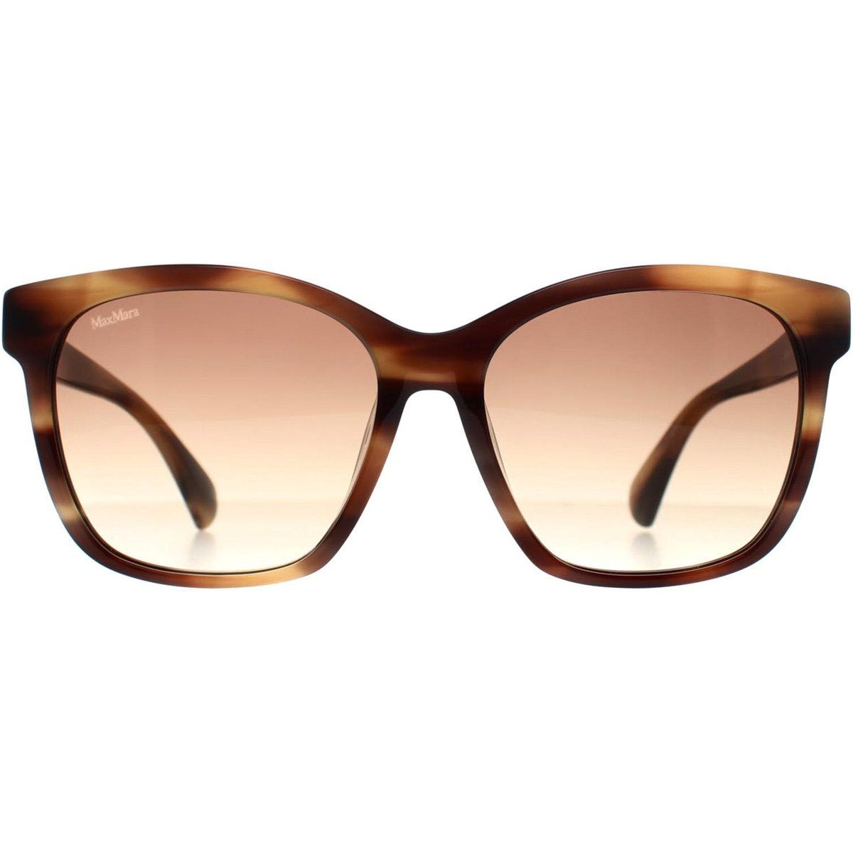 Chicke quadratische Sonnenbrille in Schildpatt-Optik