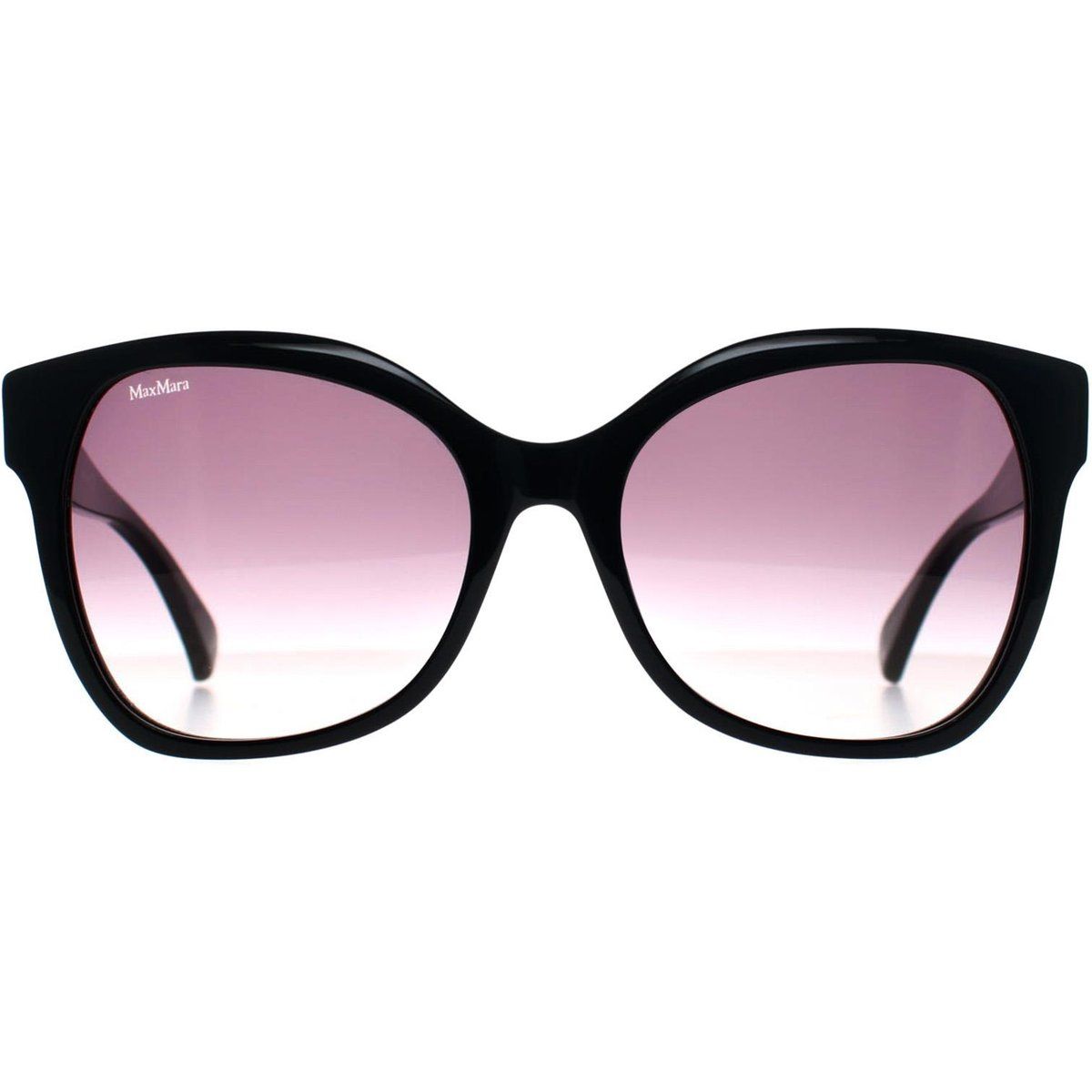 Sonnenbrille mit Schmetterlings-Silhouette und Farbverlauf