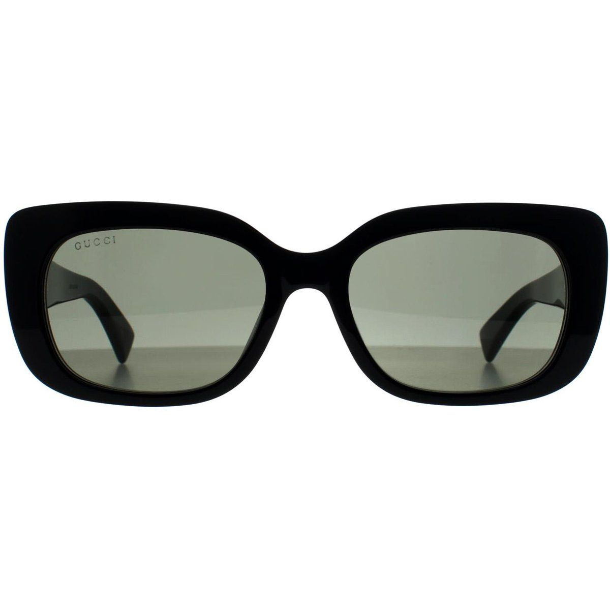 Markante rechteckige Logo-Sonnenbrille