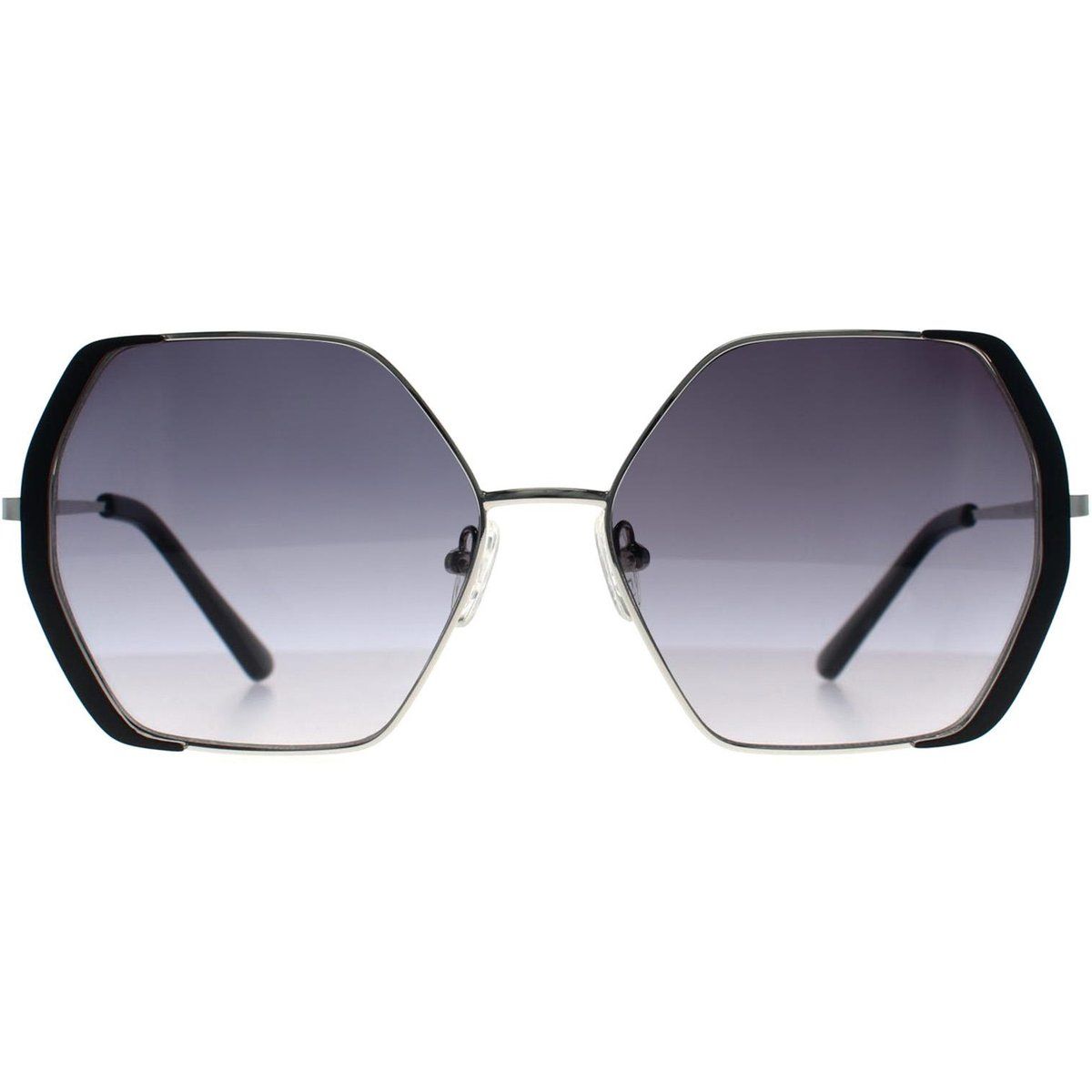 Elegante Geometrische Verlaufs-Sonnenbrille