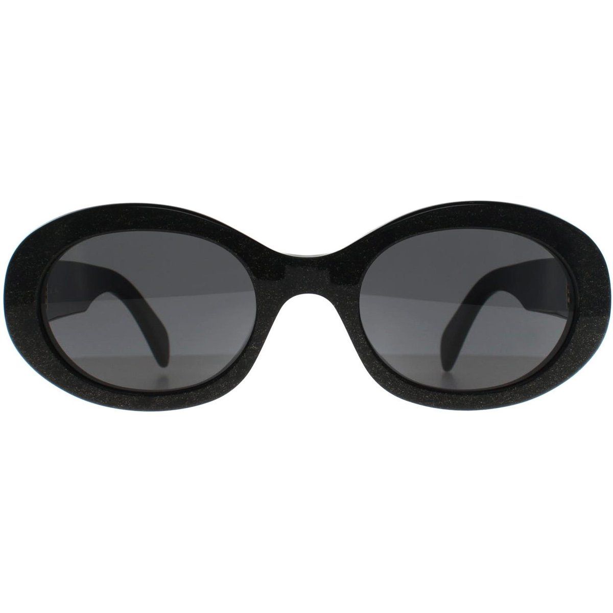Glitzernde Triomphe Oval-Sonnenbrille