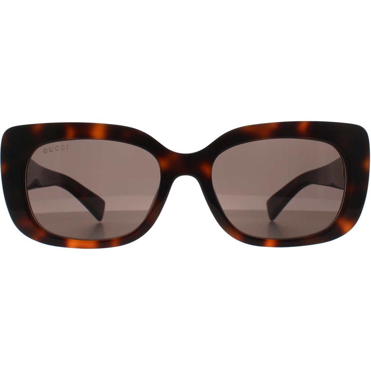 Markante rechteckige Acetat-Sonnenbrille