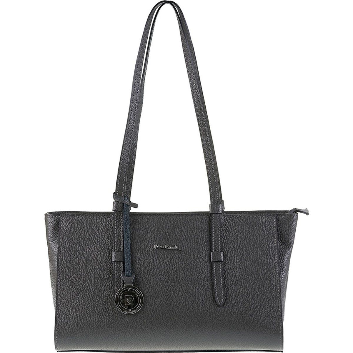 Valeria Nova Strukturierter Leder-Shopper