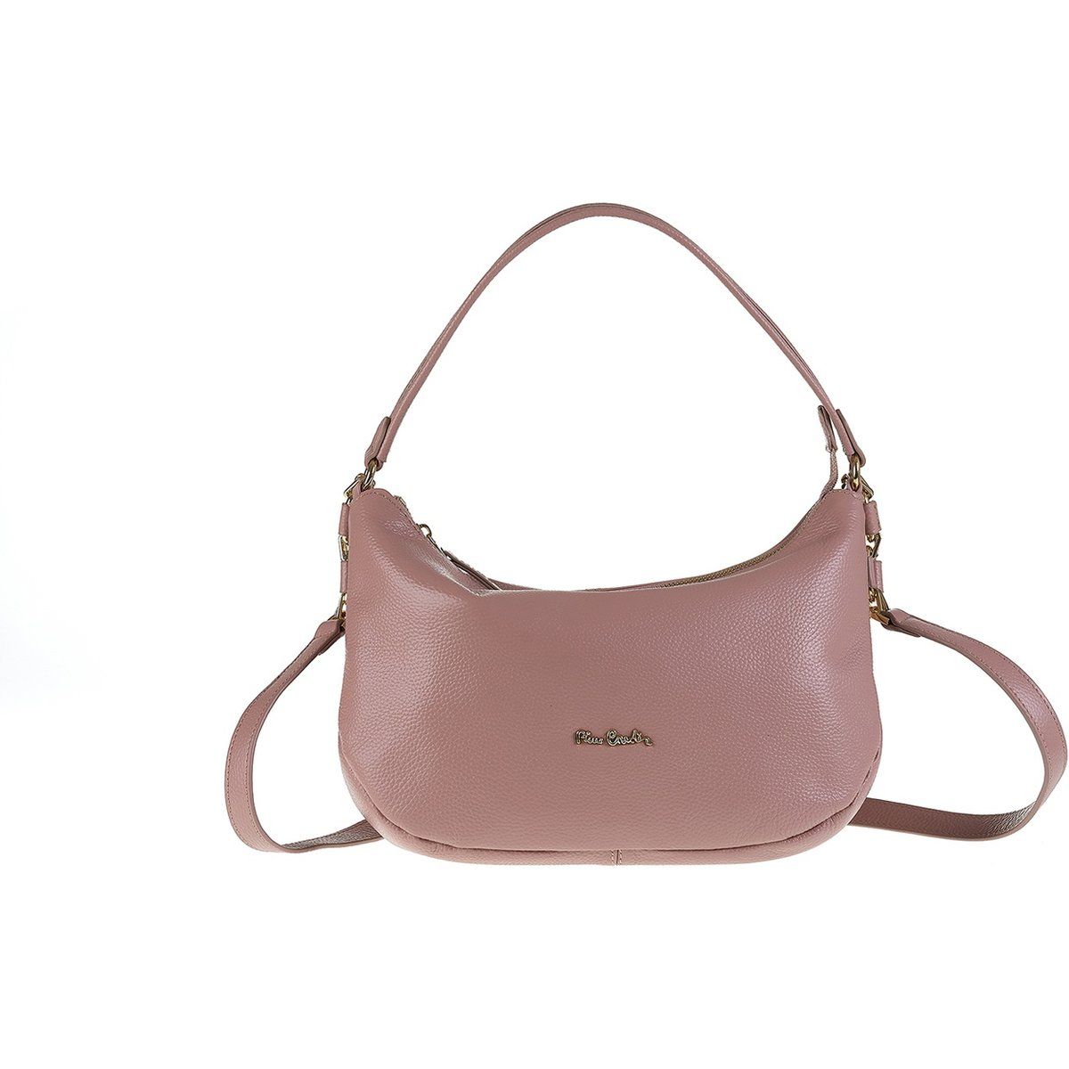 Elegante Hobo-Schultertasche aus Leder