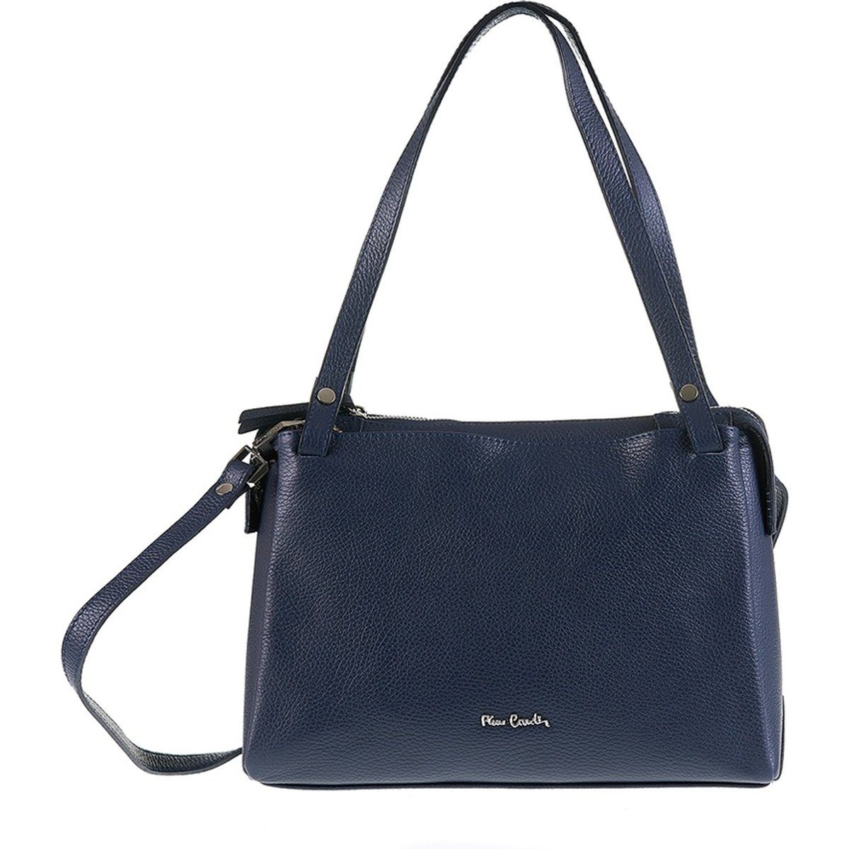 Elegante Schultertasche aus strukturiertem Leder