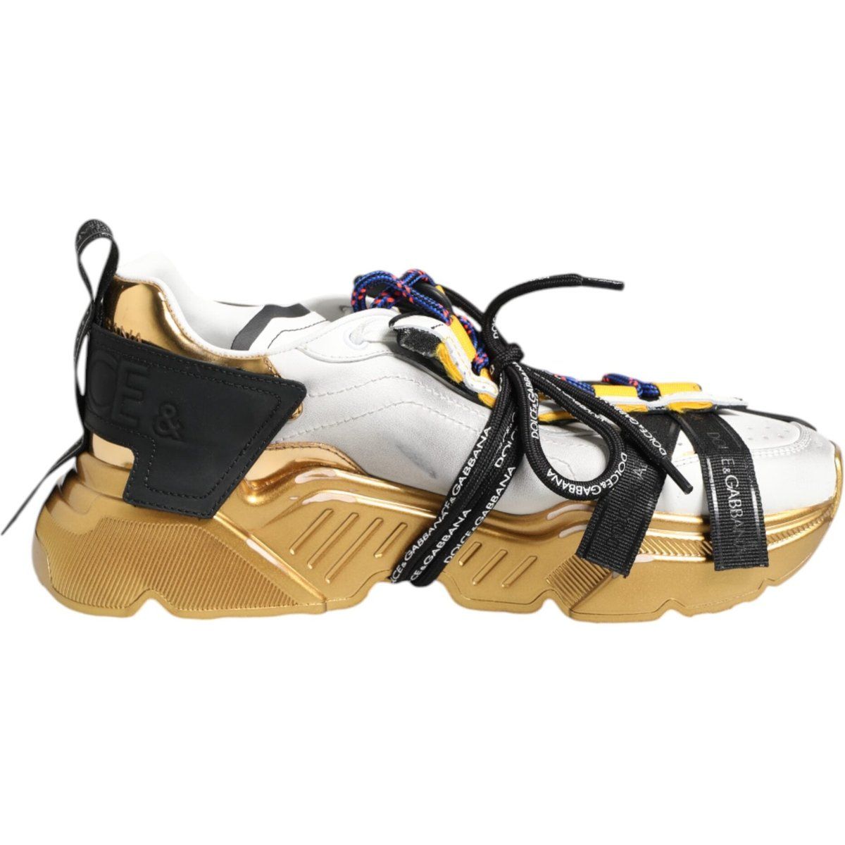 Daymaster Leder-Sneaker mit Plateausohle