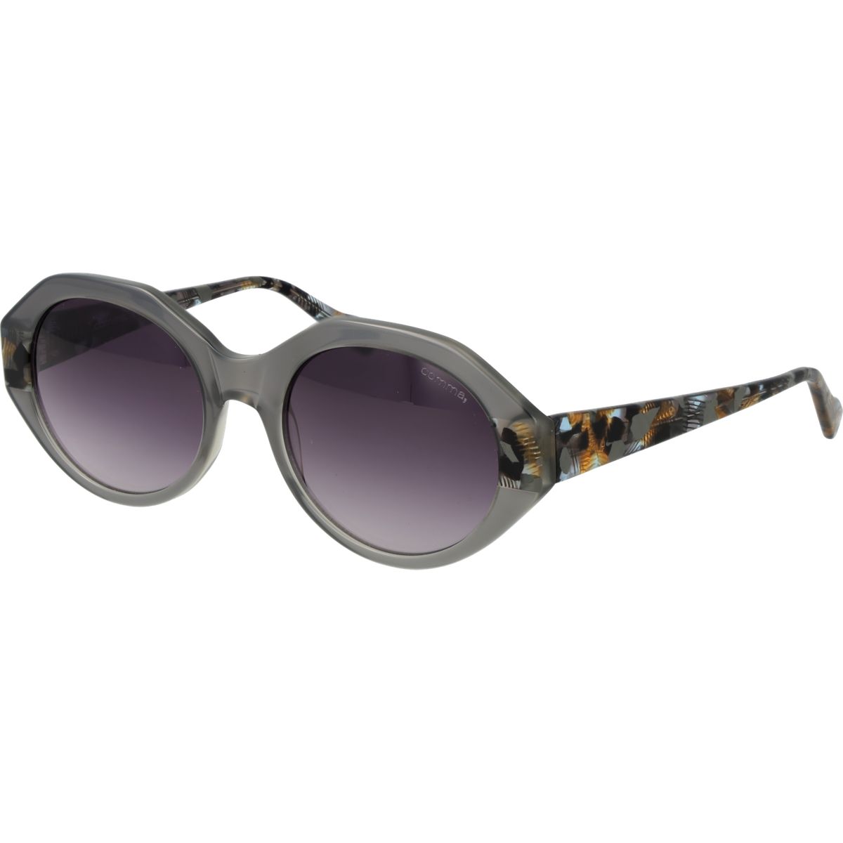 Ovale Sonnenbrille mit Farbverlauf
