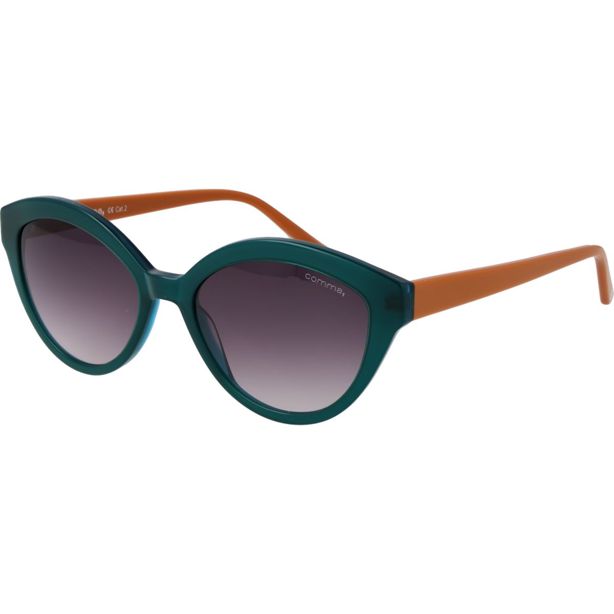Schicke zweifarbige Cat-Eye-Sonnenbrille