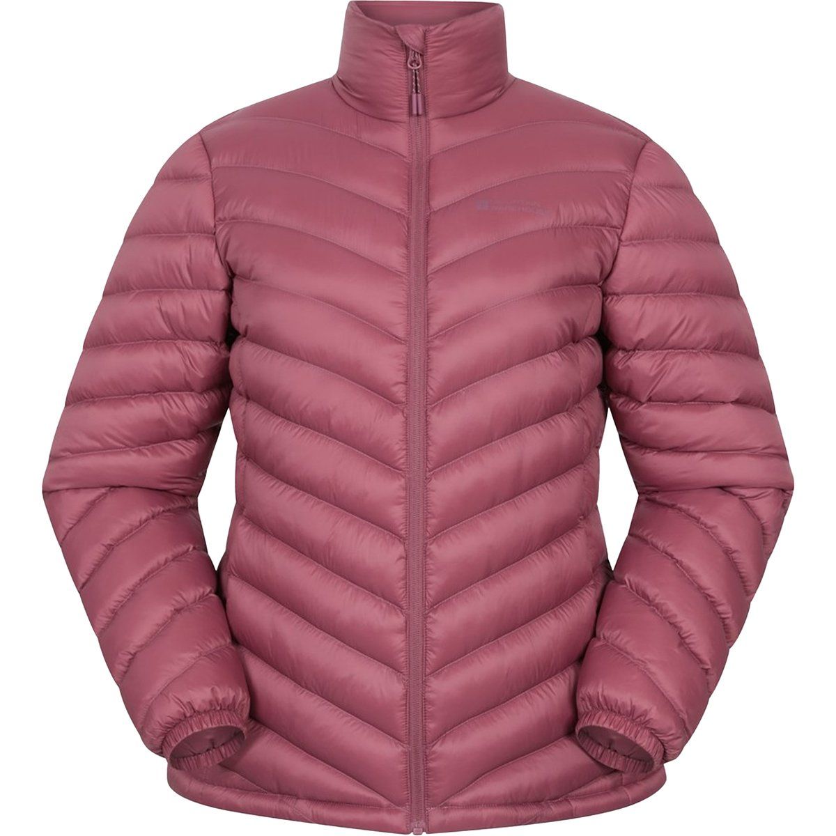 Leichte Steppjacke mit Chevron-Steppung