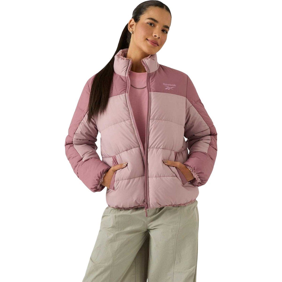 Wendbare gesteppte Pufferjacke