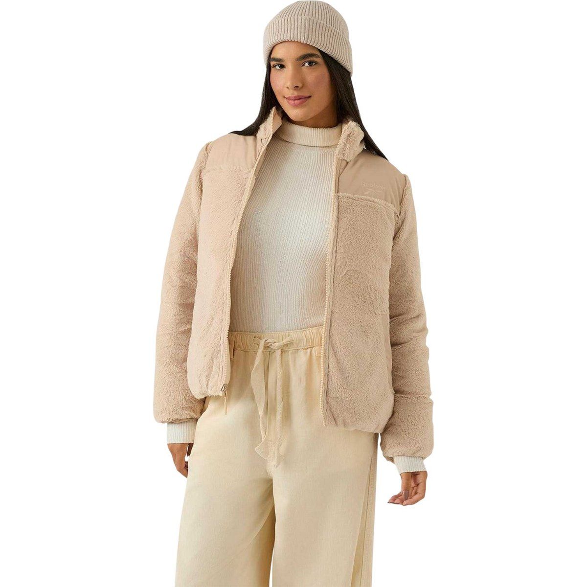 Wendbare Fleece- und Steppjacke