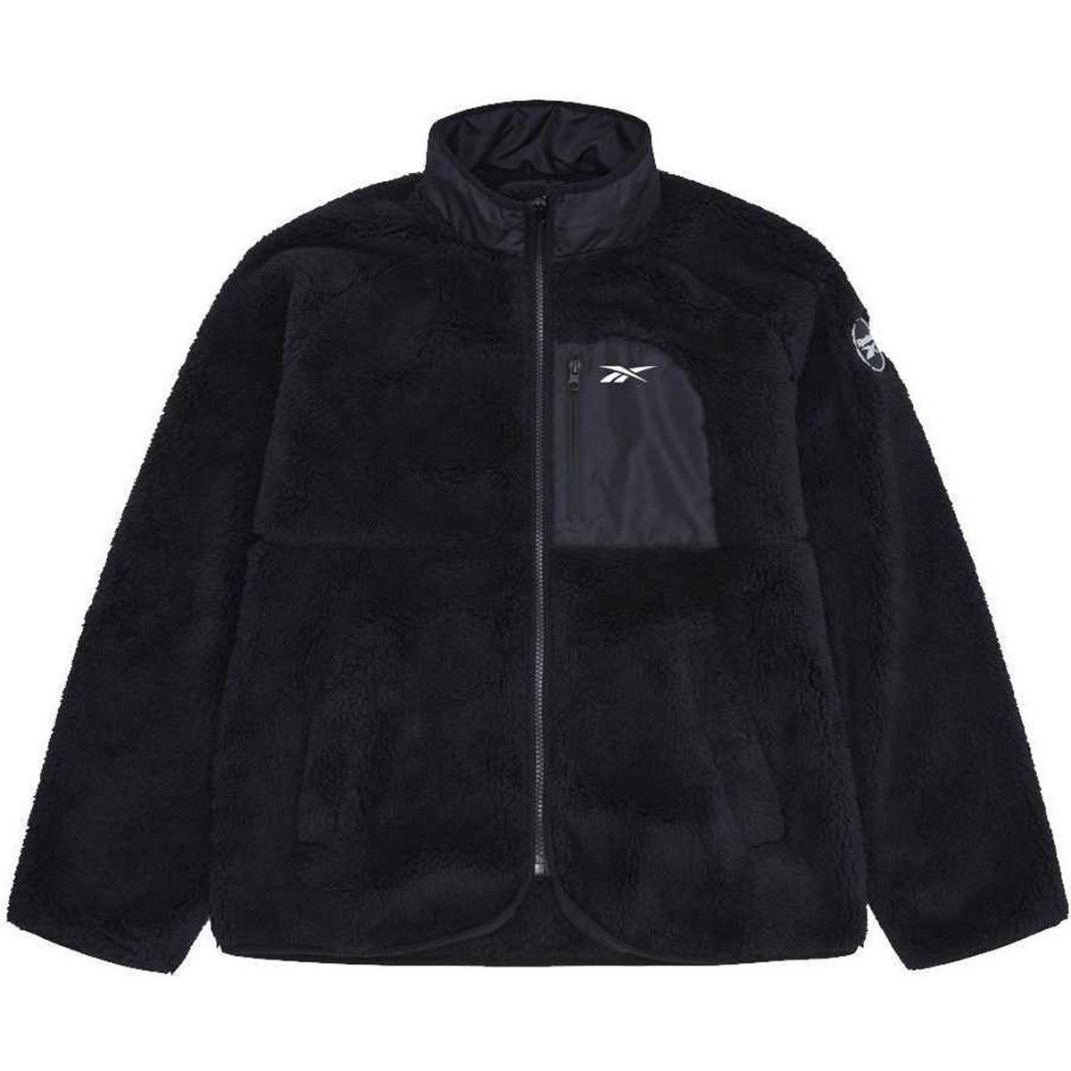 Kuschelige Fleecejacke mit Reißverschluss