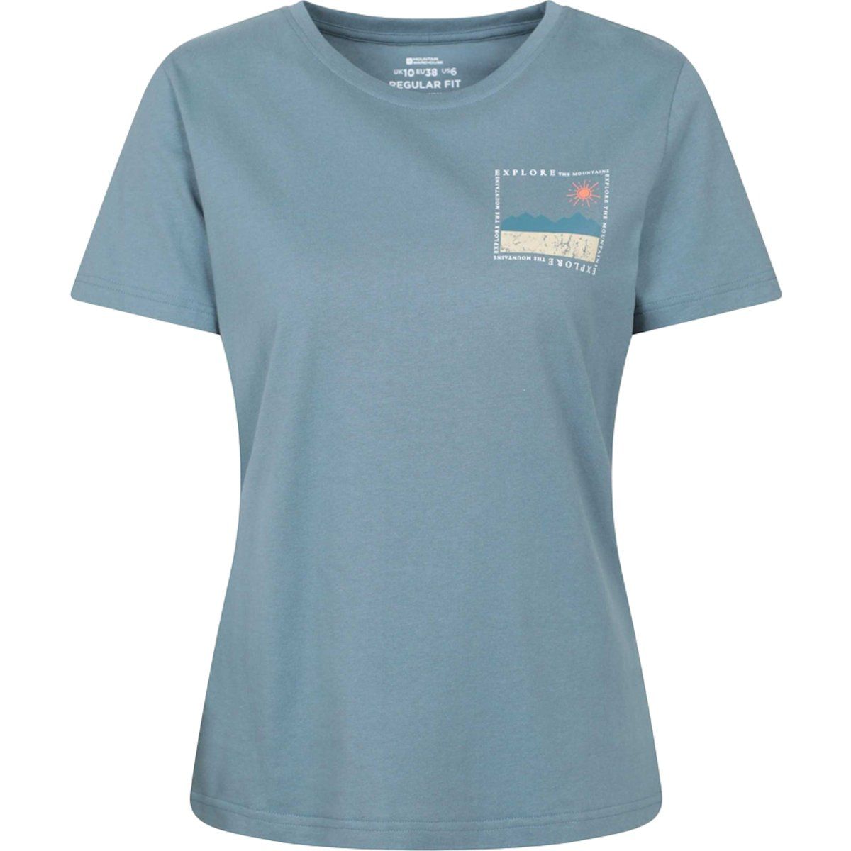T-Shirt mit Berg-Grafik