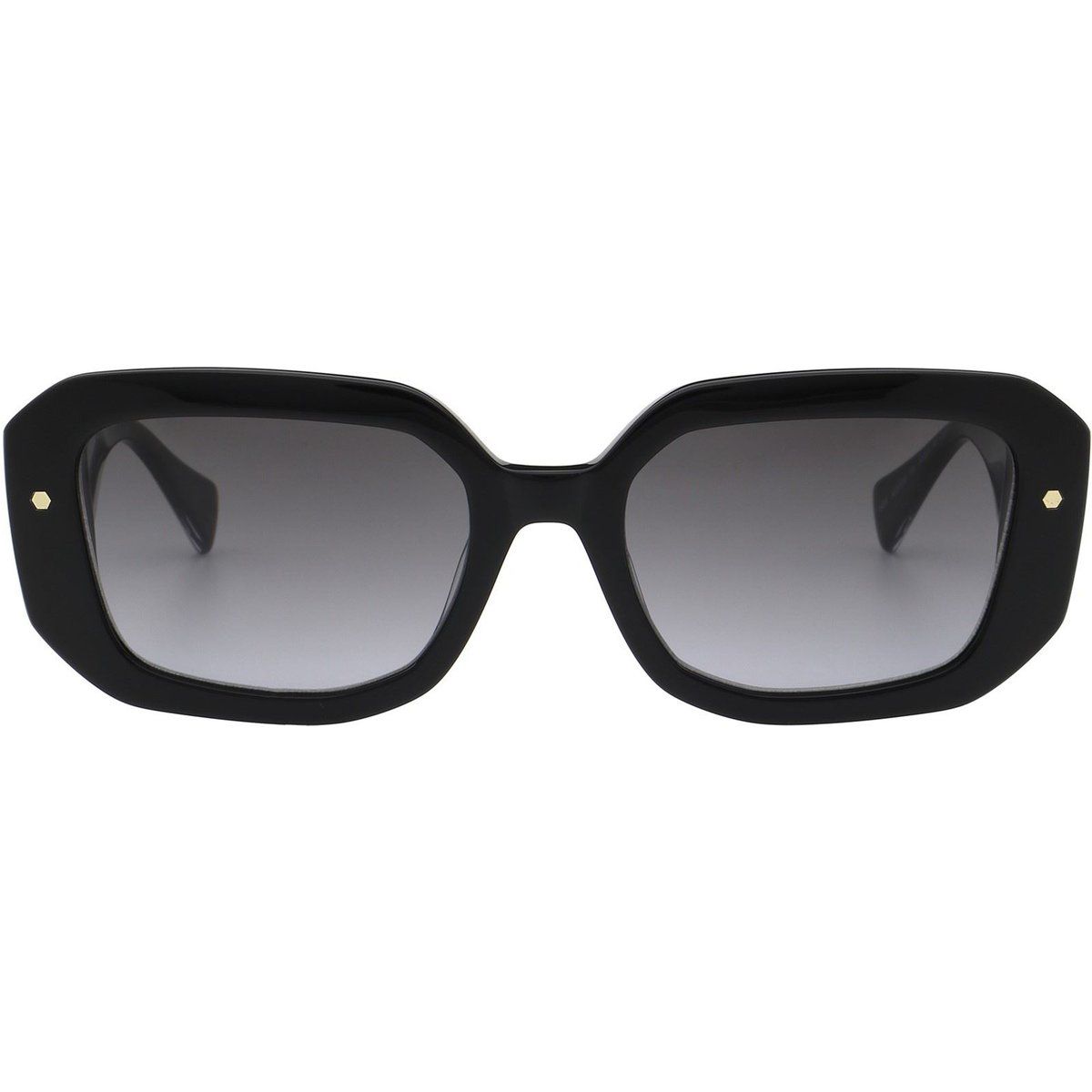 Oversized-Sonnenbrille mit breiten Bügeln