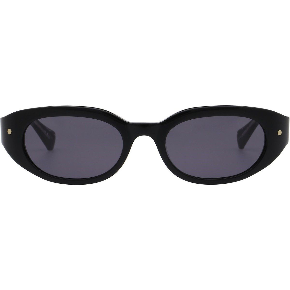 Moderne ovale Wickel-Sonnenbrille