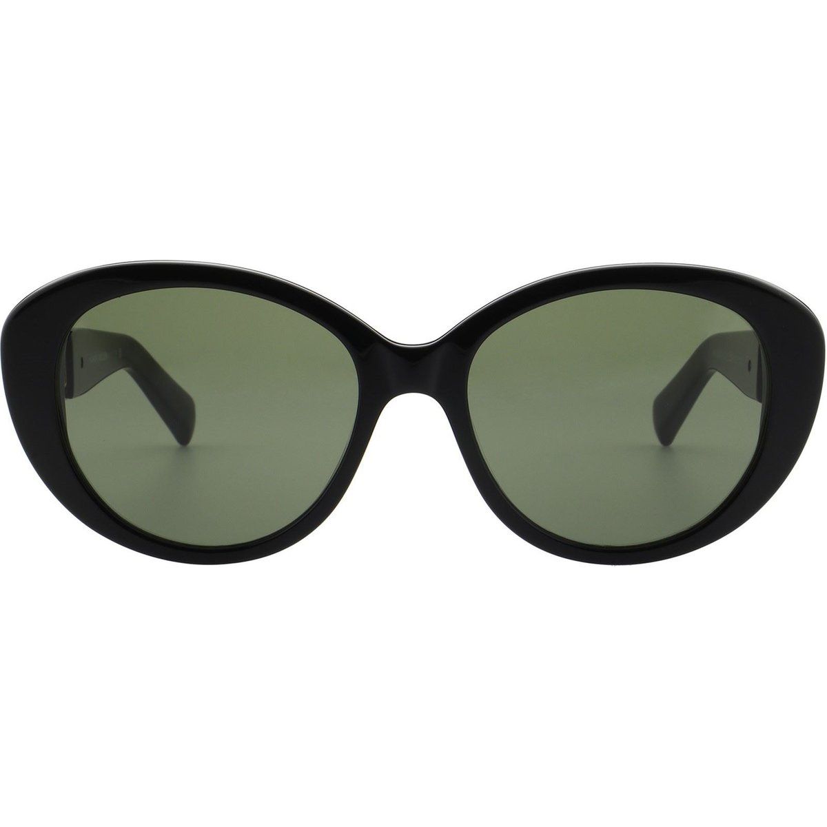 Elegante ovale Sonnenbrille mit Kettendetail