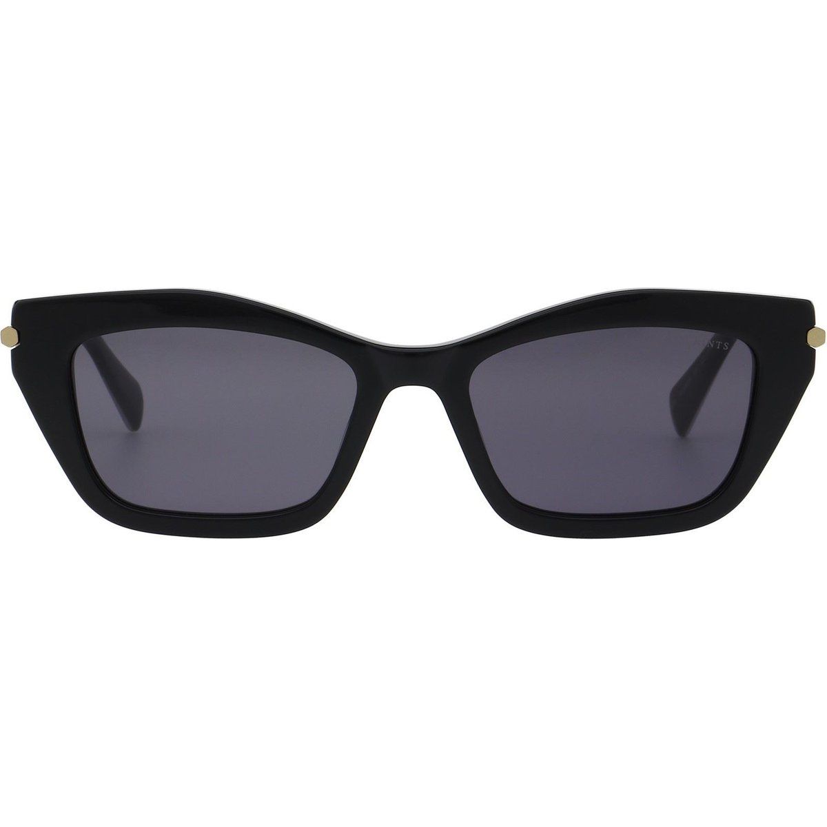 Trendige Cat-Eye-Sonnenbrille mit Metallbügeln