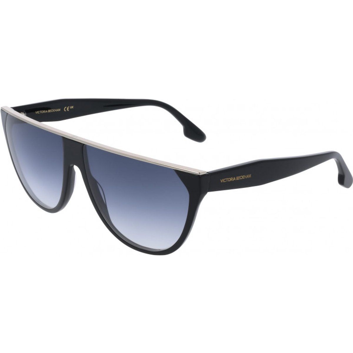 Moderne Oversized Shield-Sonnenbrille