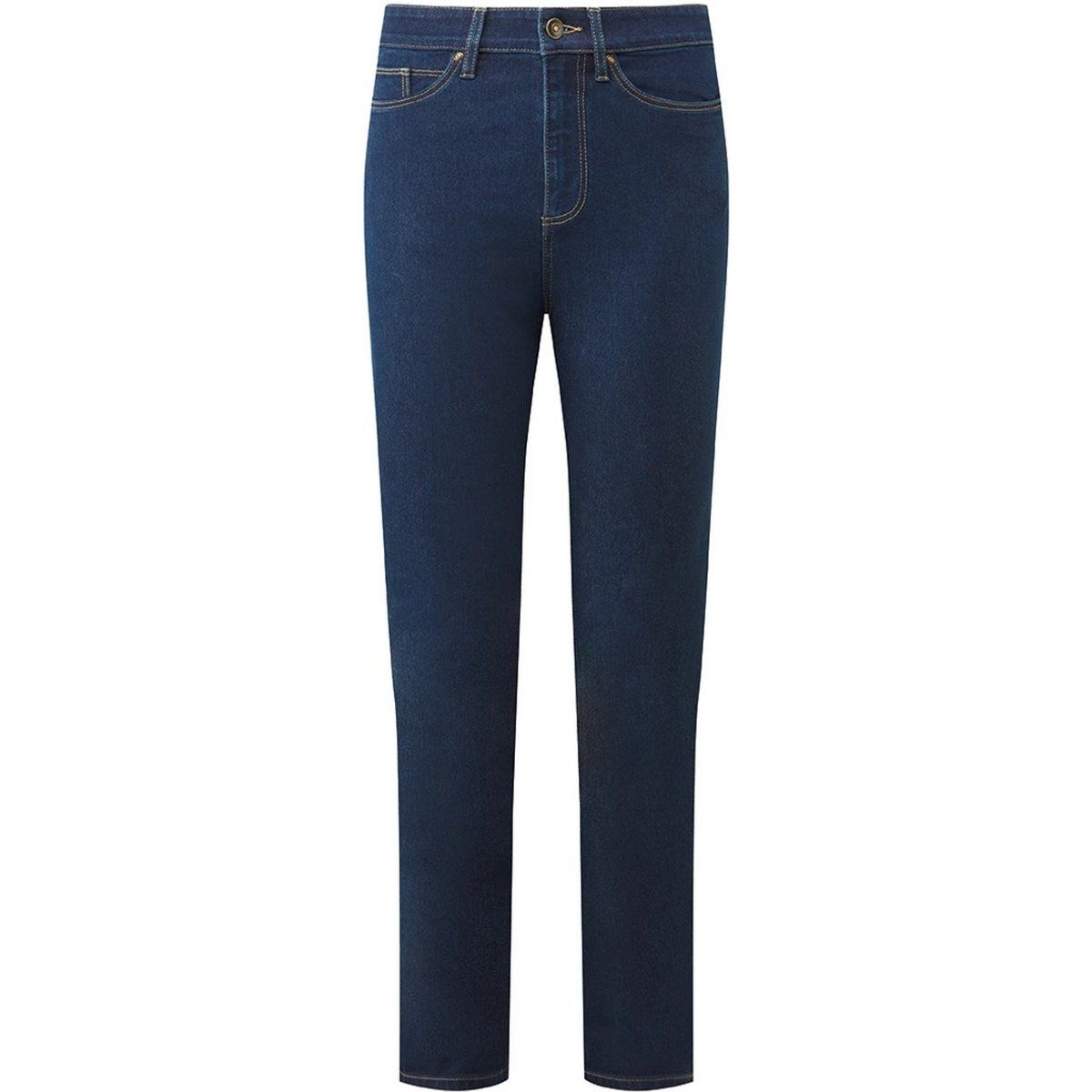 High-Rise Slim-Fit Jeans