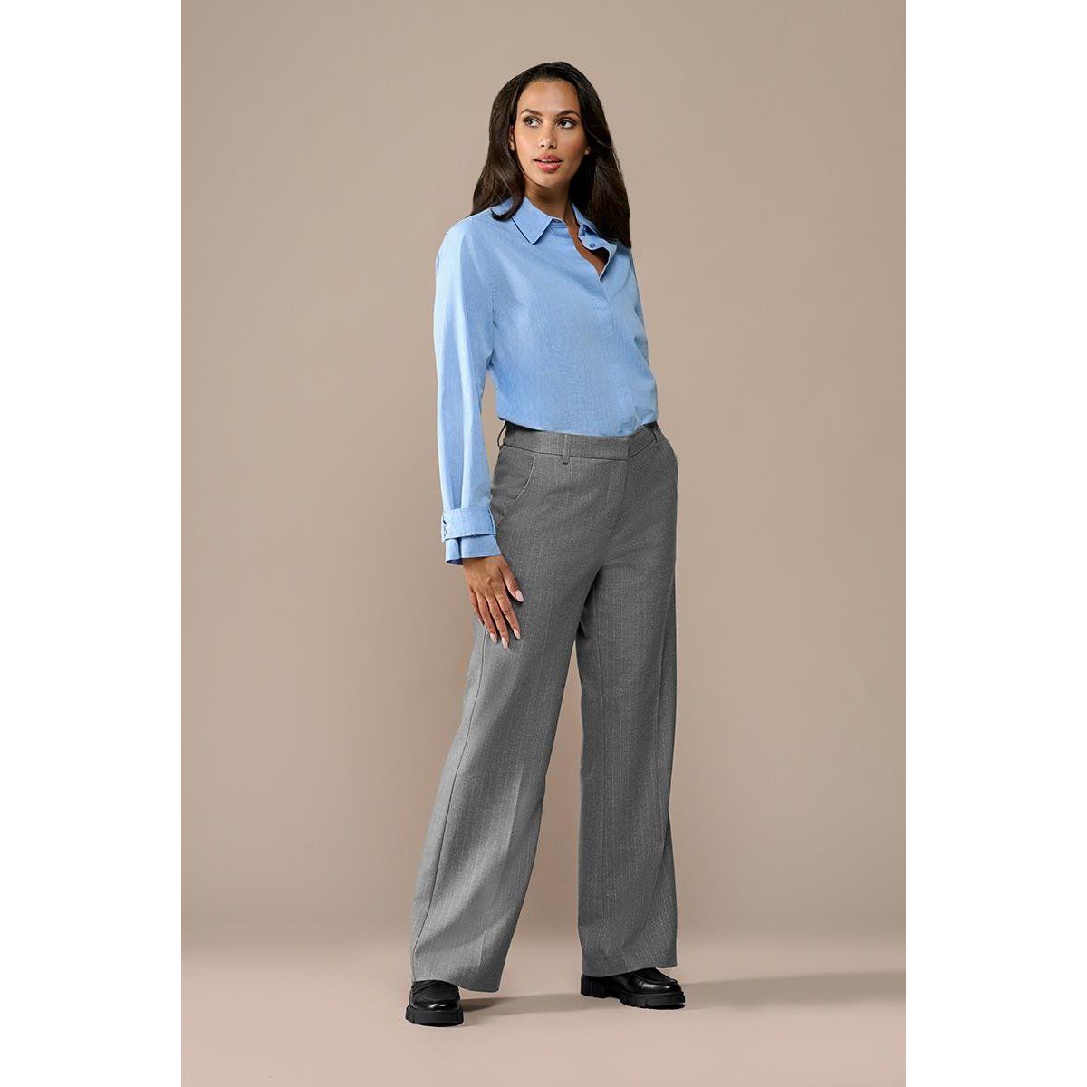 Elegante Nadelstreifenhose mit geradem Bein