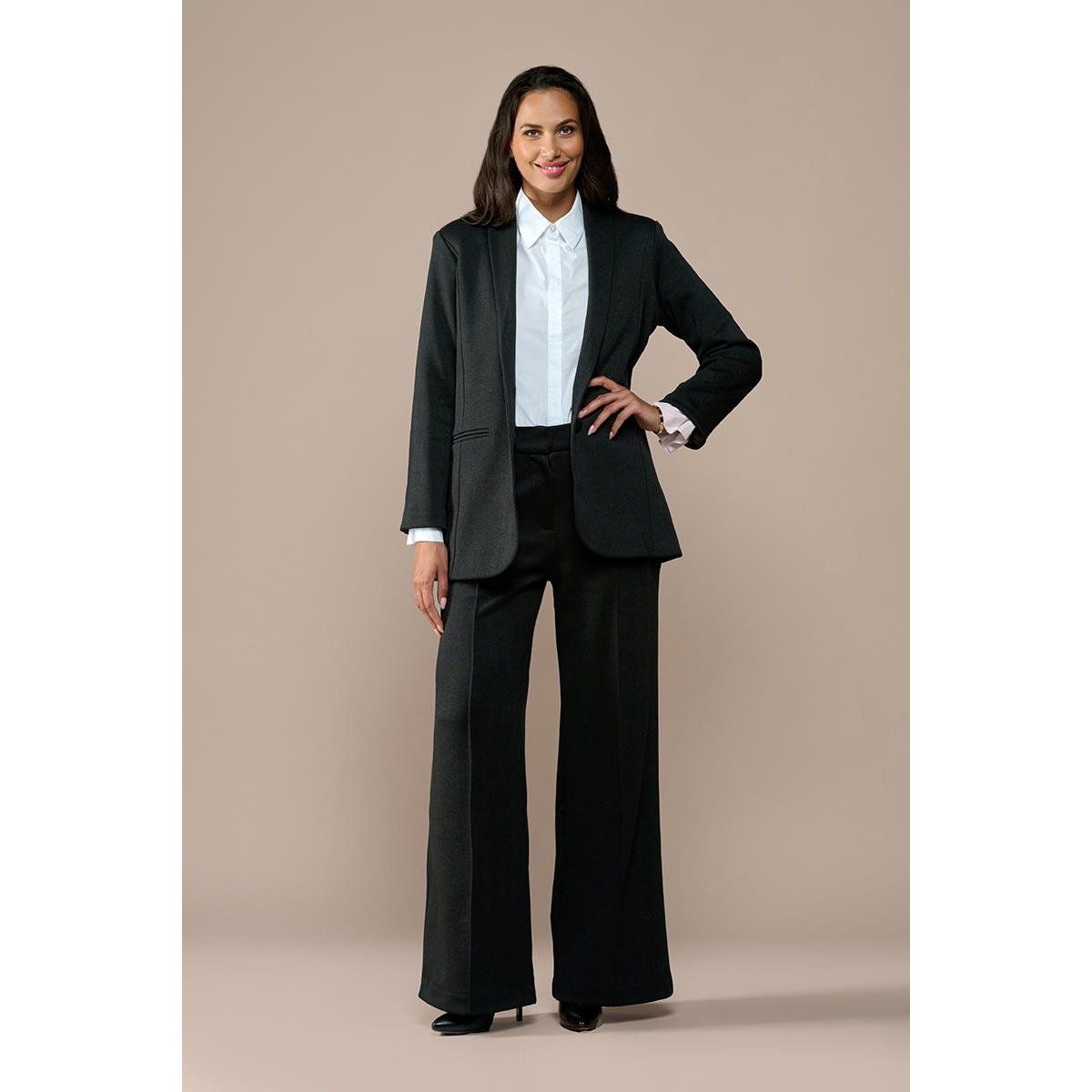 Eleganter Taillierter Stretch-Blazer