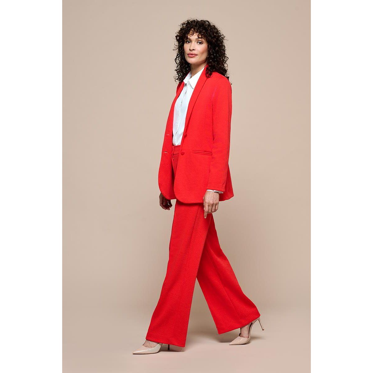 Taillierter Einreiher-Blazer mit Schalkragen