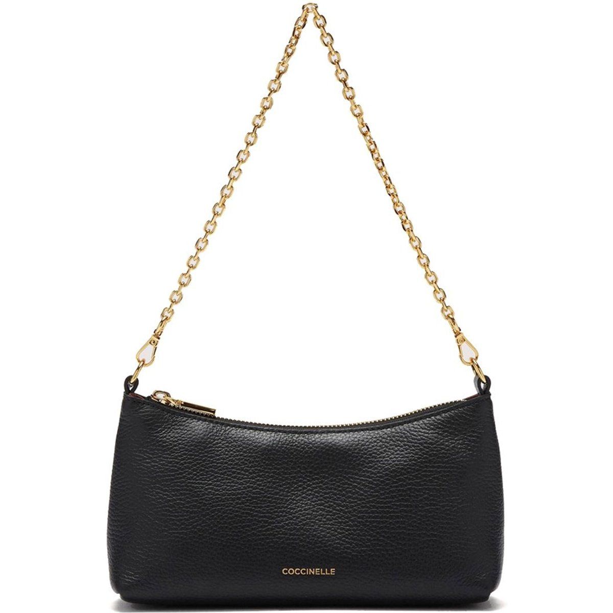 Elegante Mini-Tasche aus genarbtem Leder
