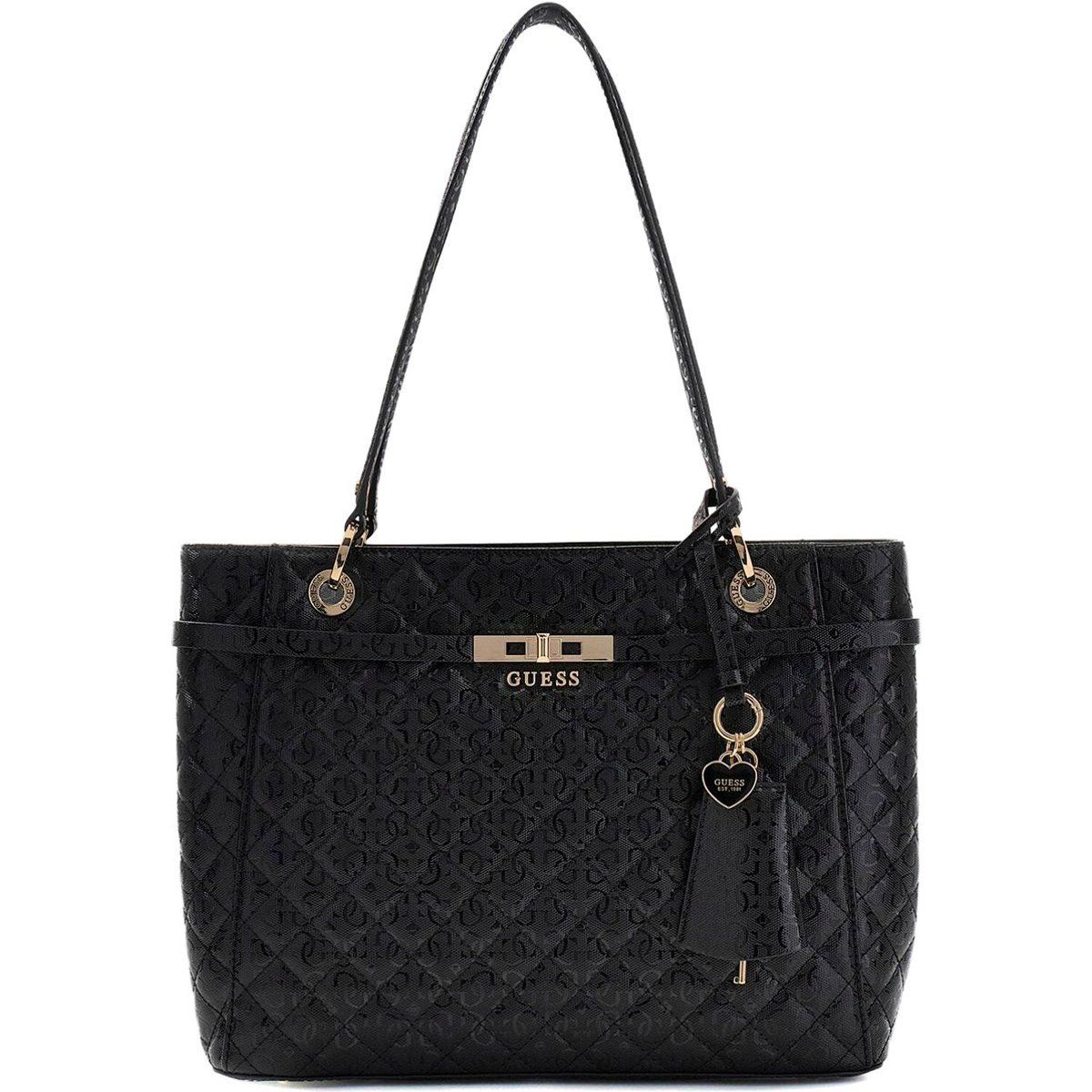 Gesteppte Tote Bag mit Logodetails