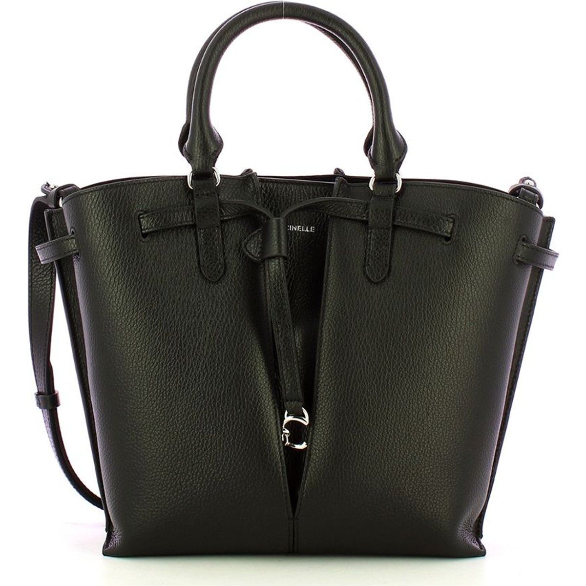 Flores Handtasche aus genarbtem Leder