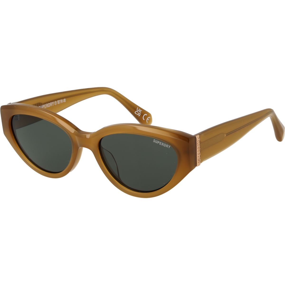 Vintage-Cat-Eye-Sonnenbrille aus Acetat