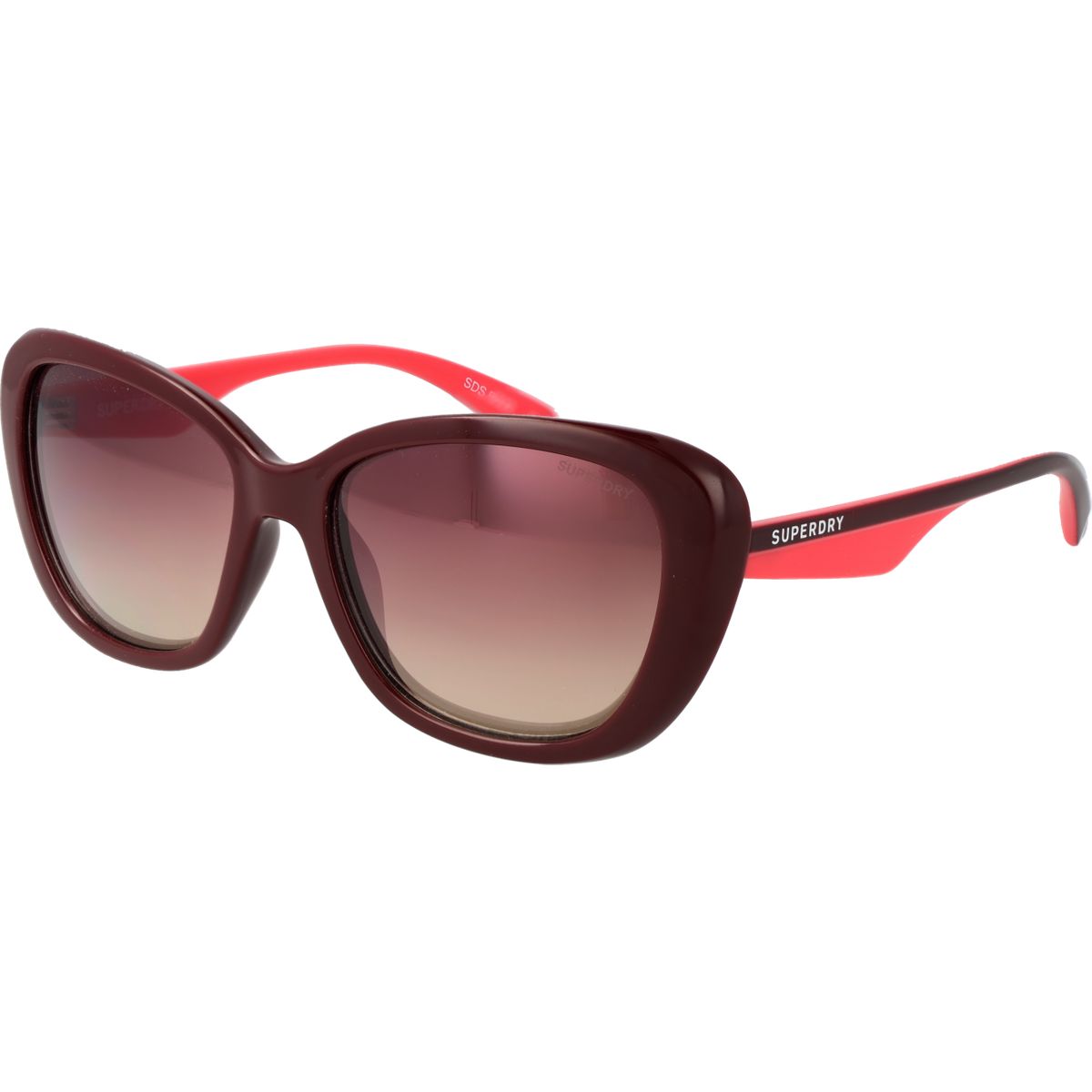 Elegante Schmetterlings-Sonnenbrille mit verspiegelten Gläsern