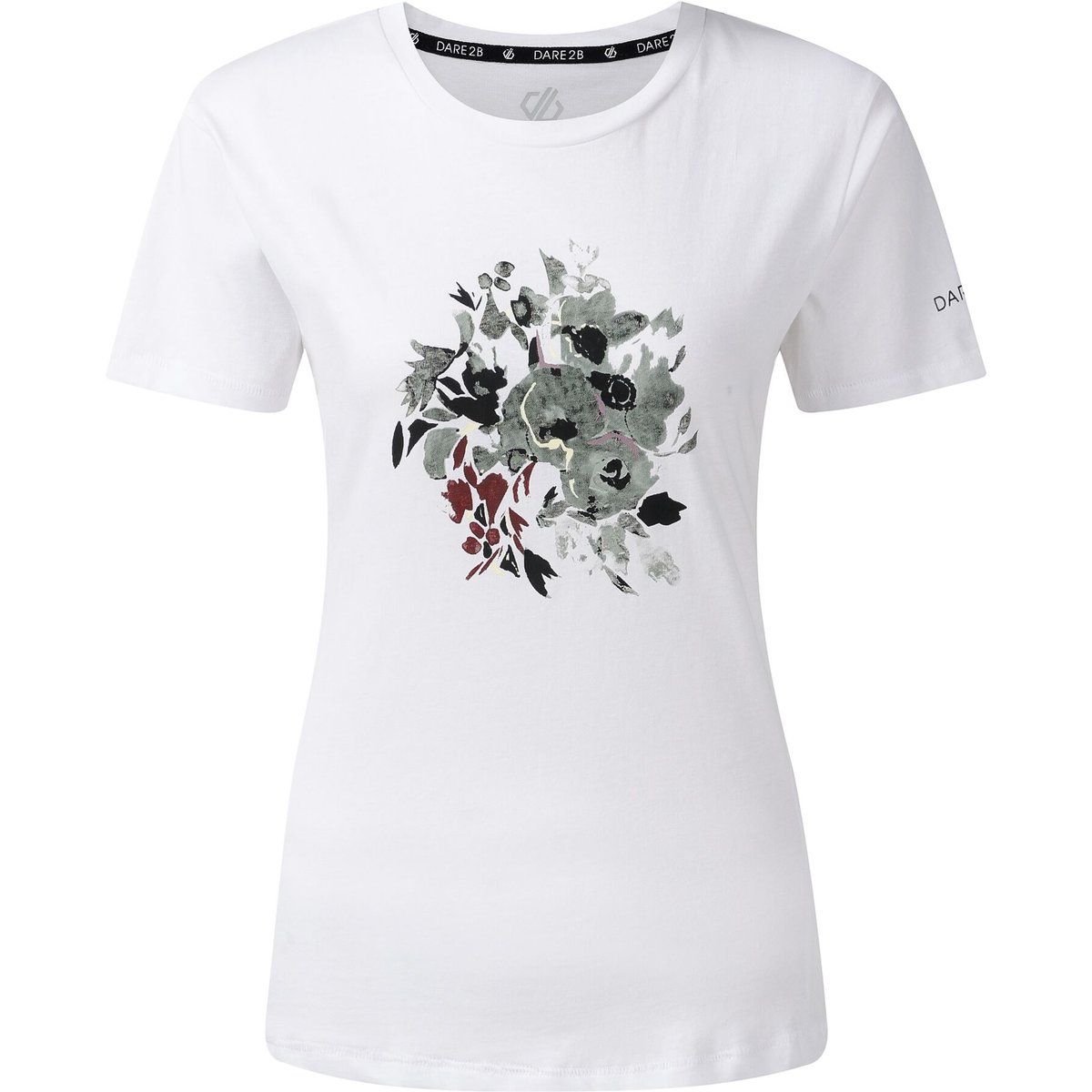Tranquility T-Shirt mit Blumenprint