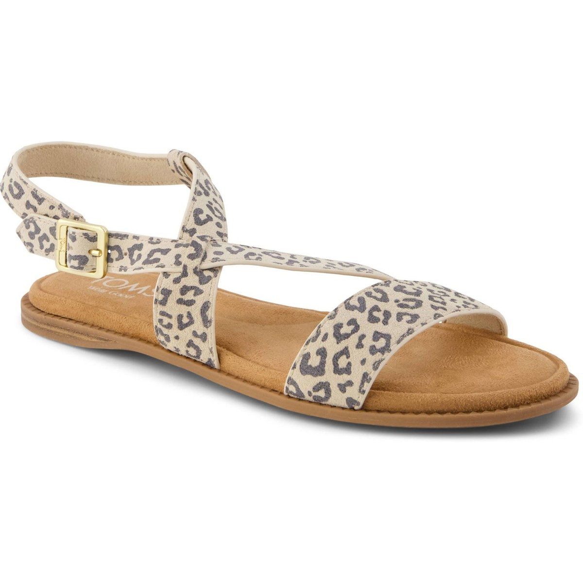 Schicke Riemchensandalen mit Leopardenmuster