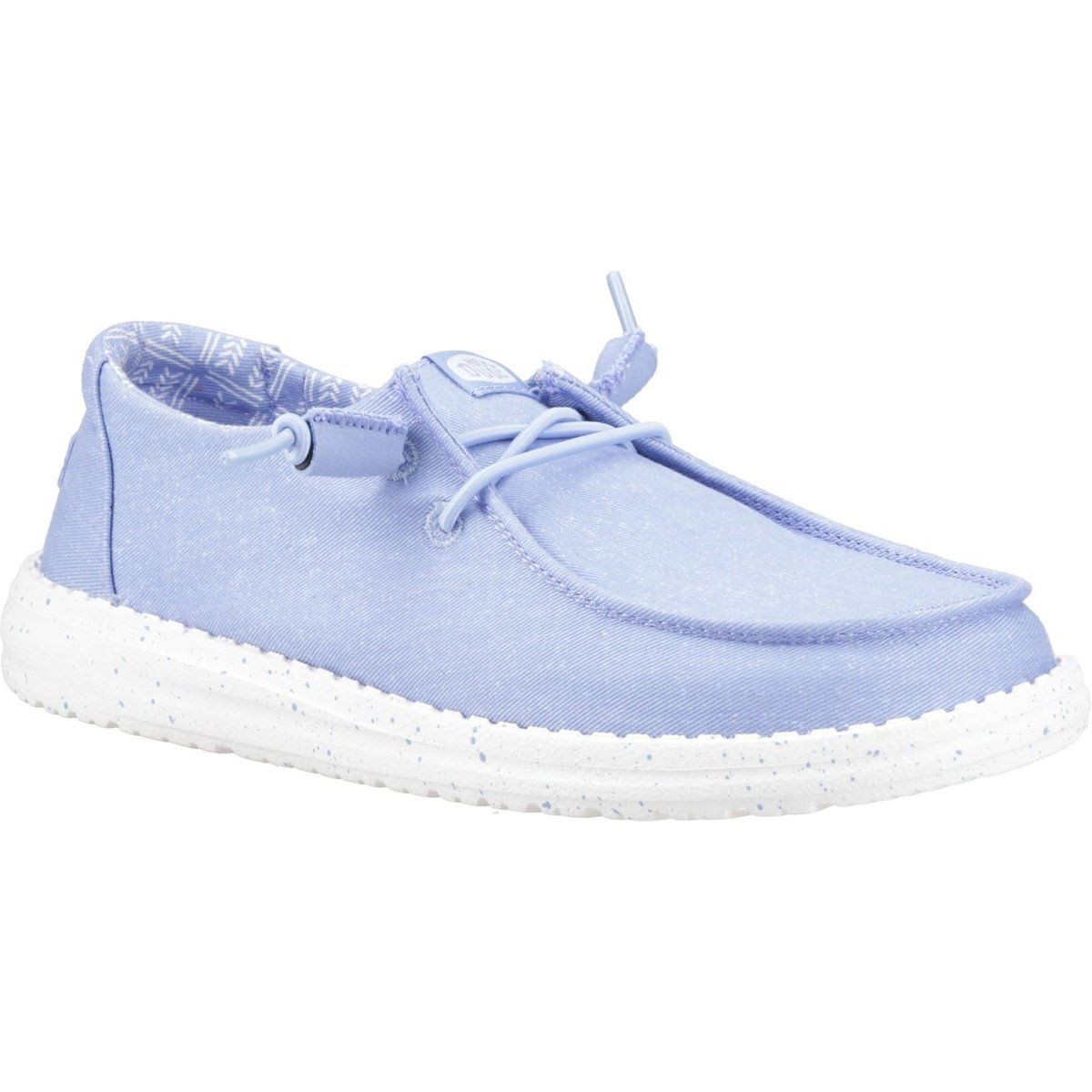 Leichte Stretch-Canvas Loafer