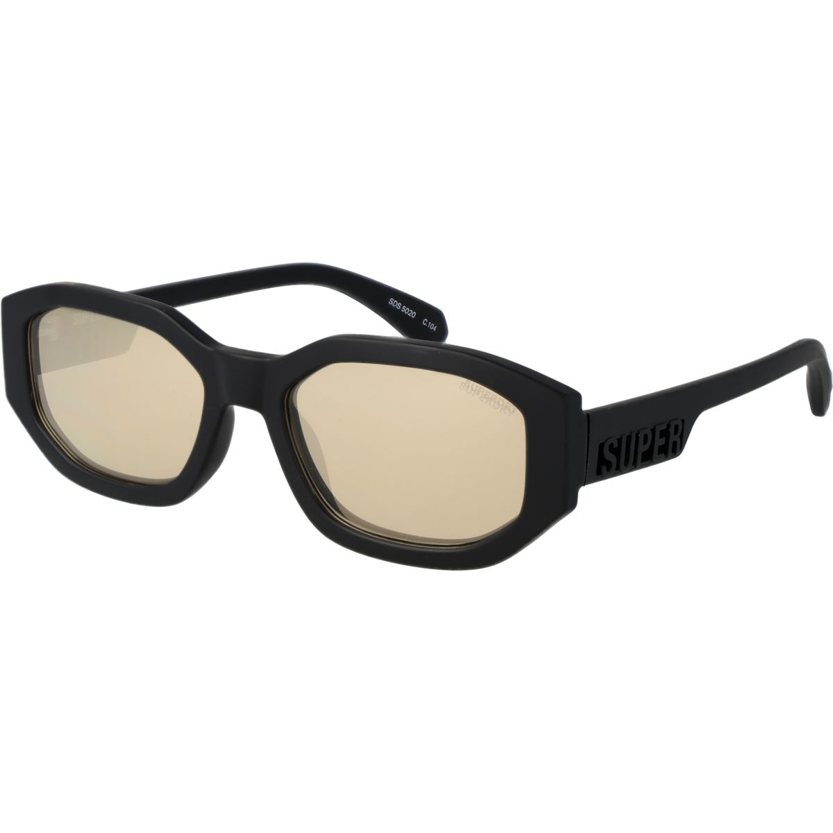 Markante ovale Vollrand-Sonnenbrille
