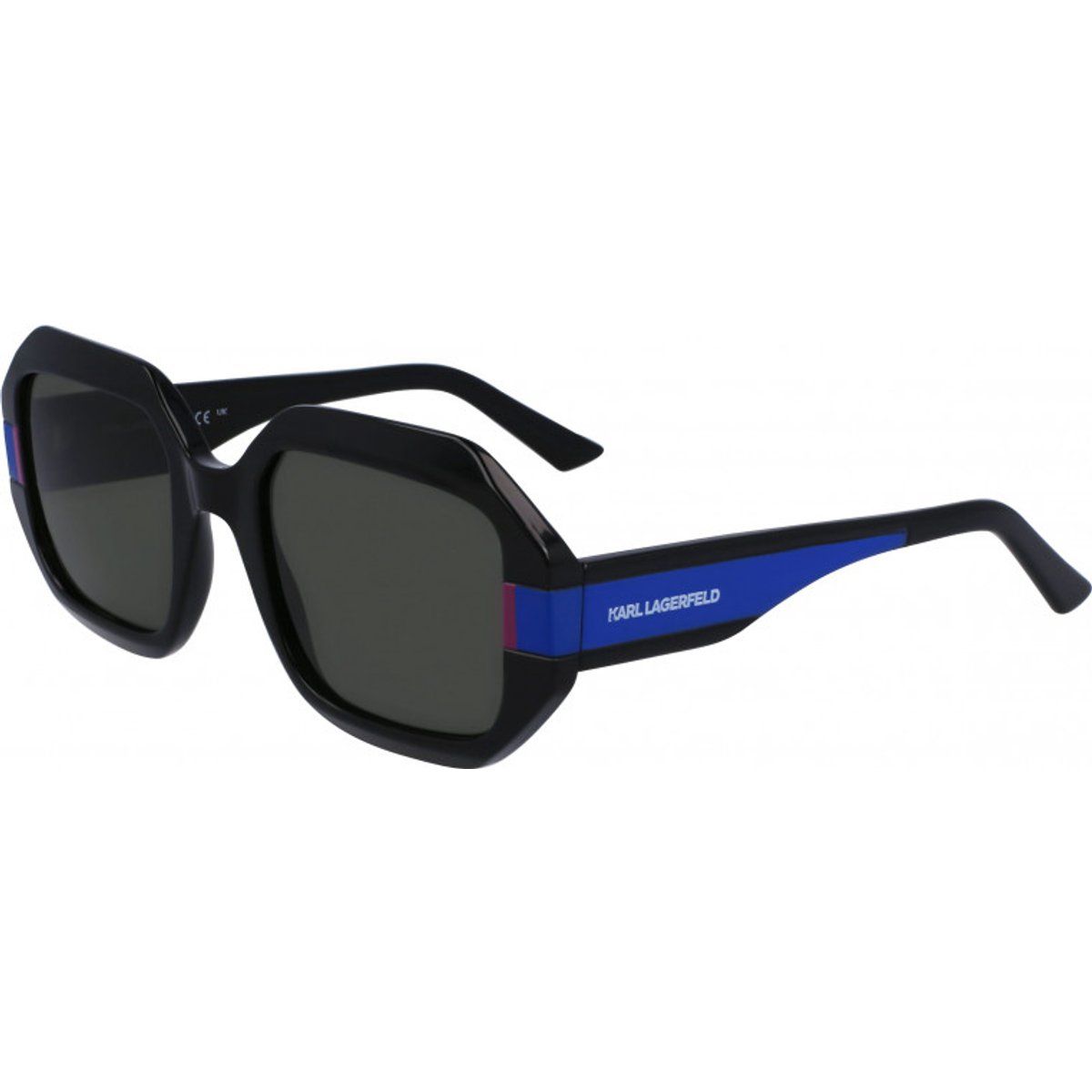 Moderne hexagonale Oversized-Sonnenbrille