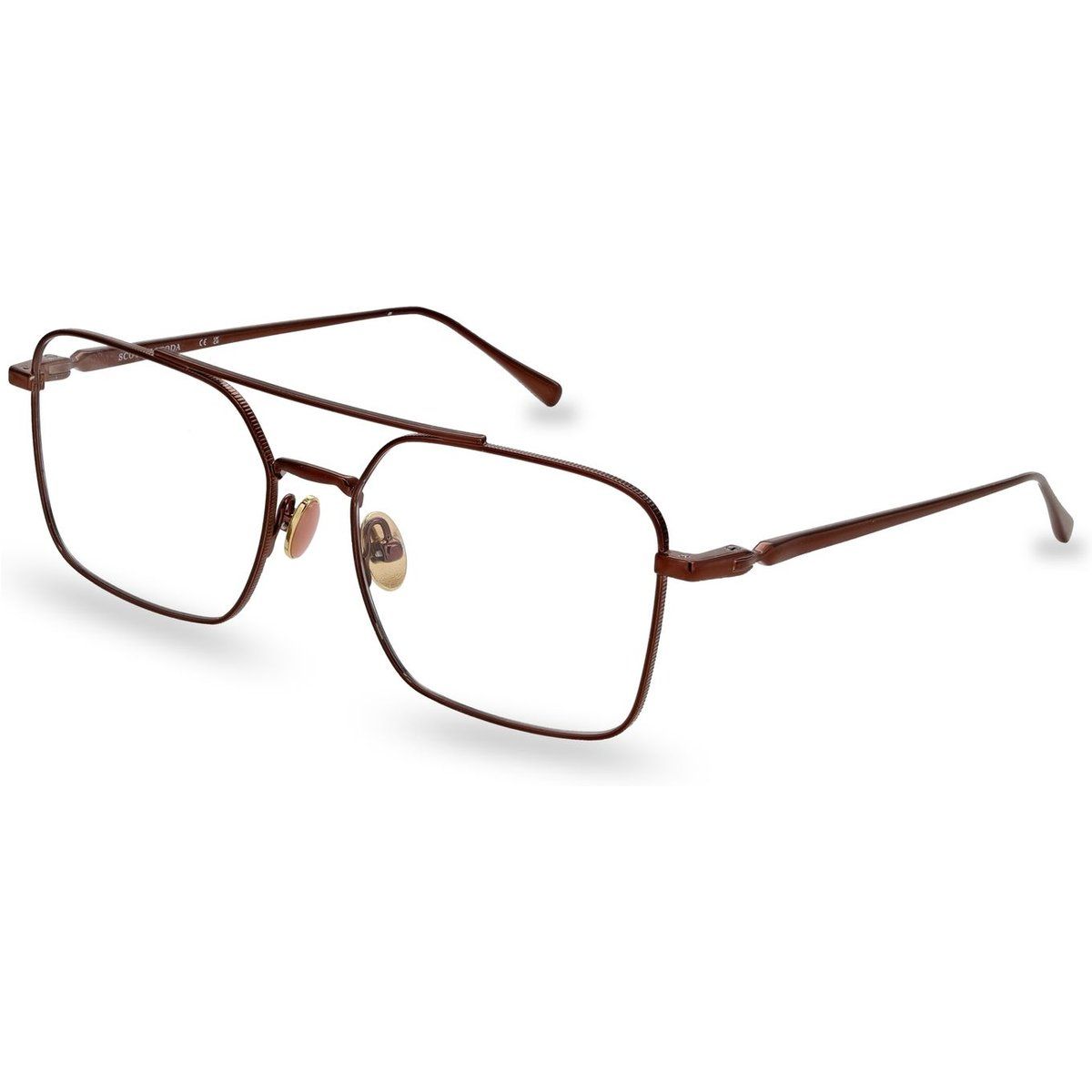 Geometrische Brillenrahmen im Aviator-Stil