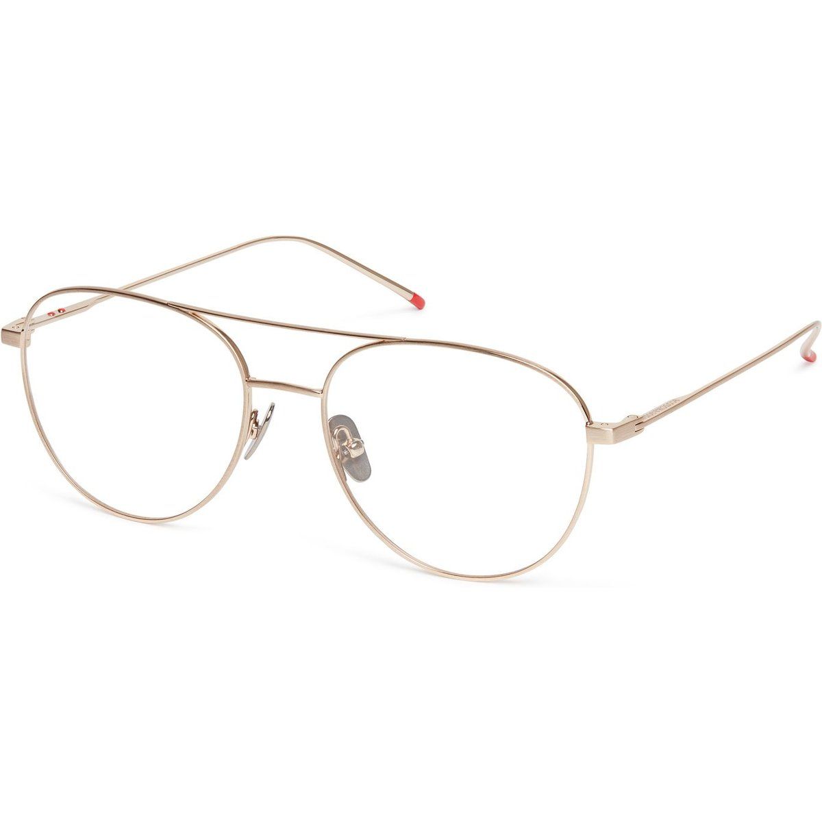 Klassische Aviator-Brillenfassung aus Metall