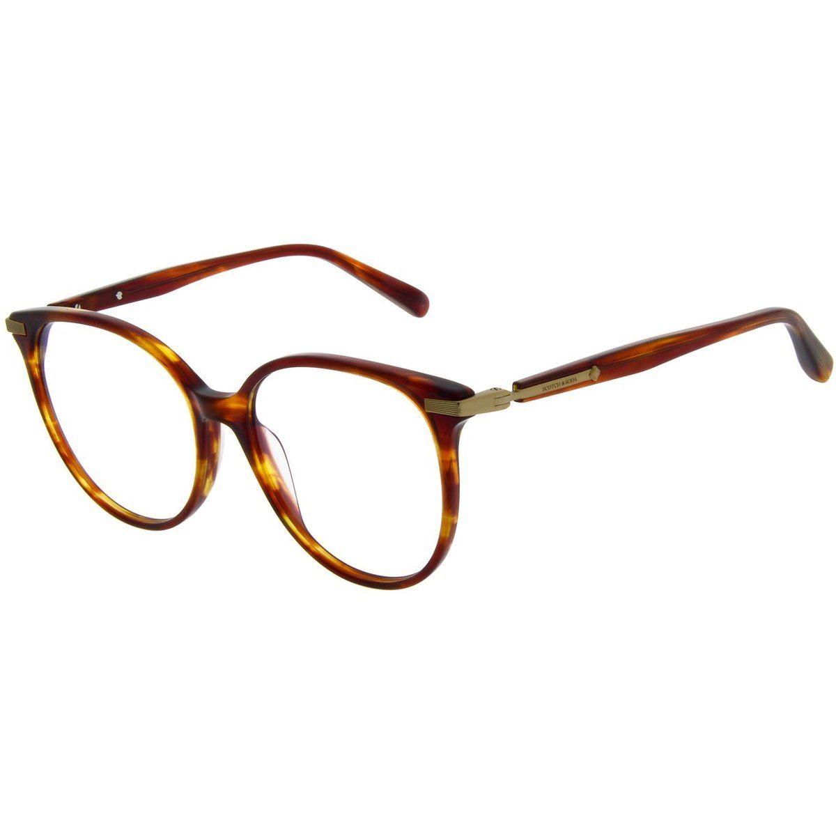 Elegante abgerundete Designer-Brille
