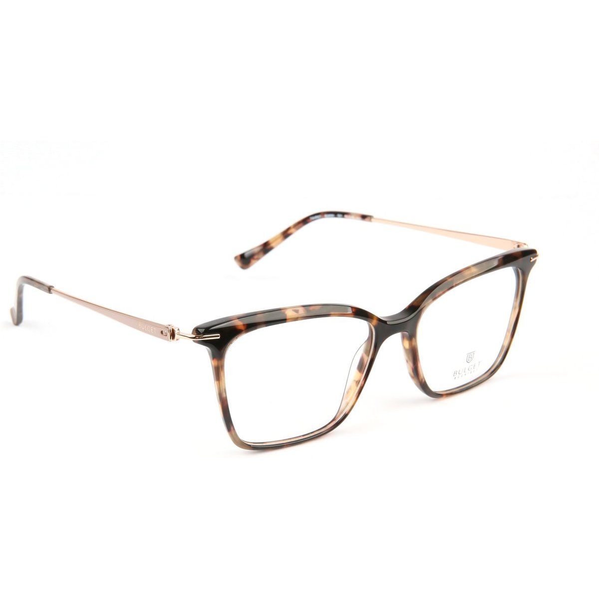 Elegante quadratische Brillenfassung in Schildpatt-Optik