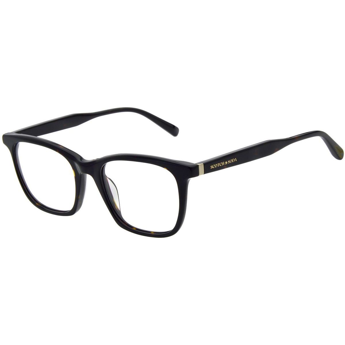 Klassische eckige Acetat-Brille