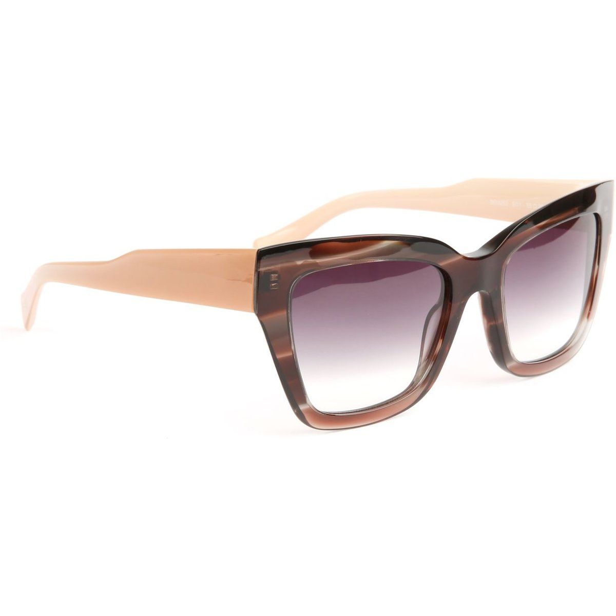 Elegante Übergroße Schmetterlings-Sonnenbrille