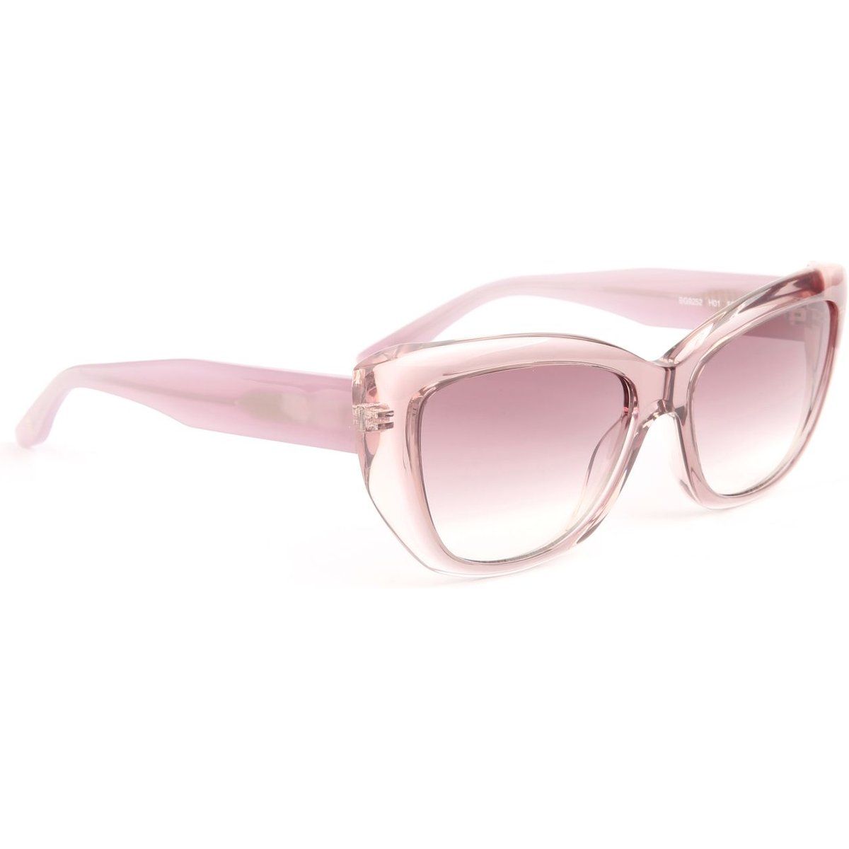 Übergroße Cat-Eye-Sonnenbrille mit Farbverlauf