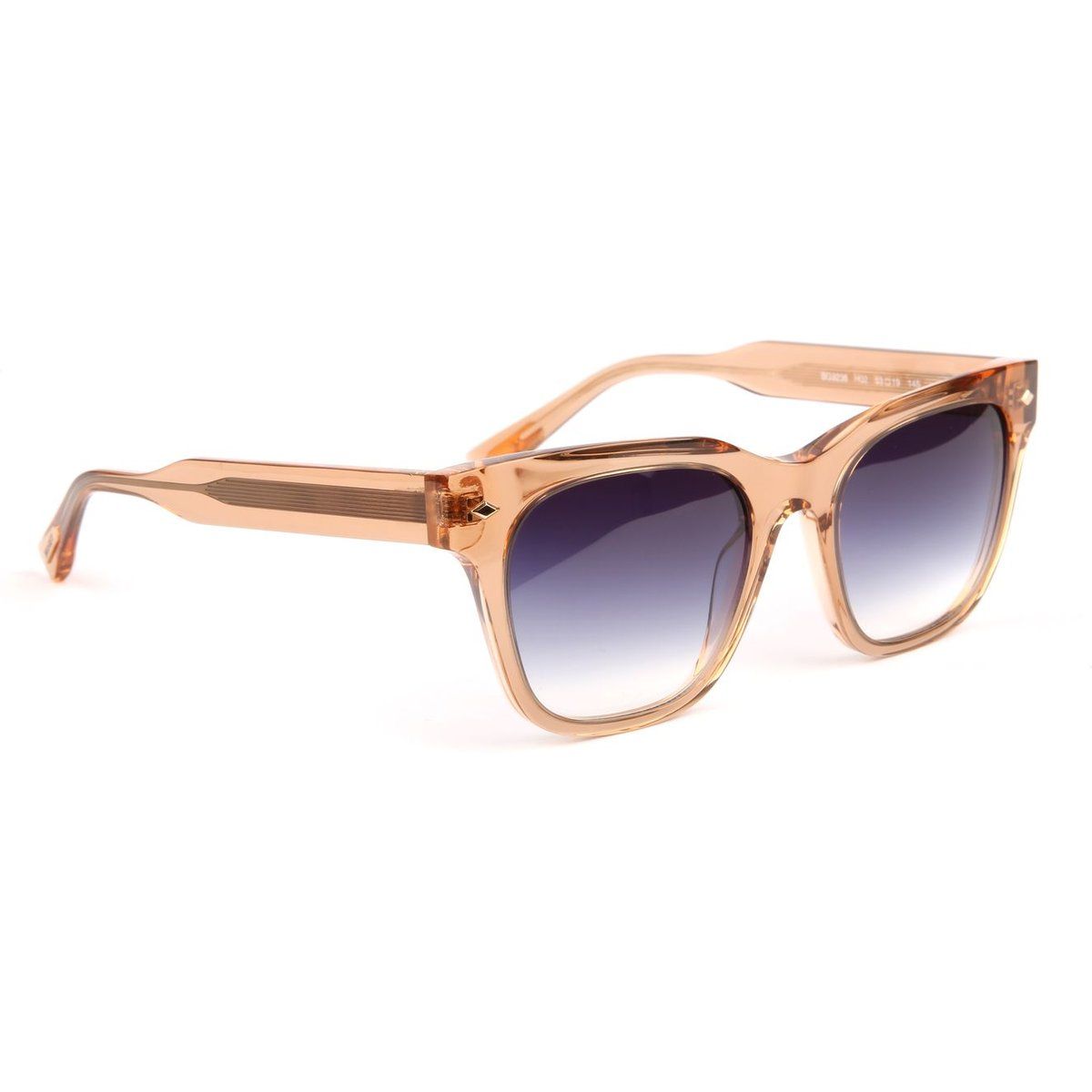 Übergroße Quadratische Sonnenbrille mit Farbverlauf