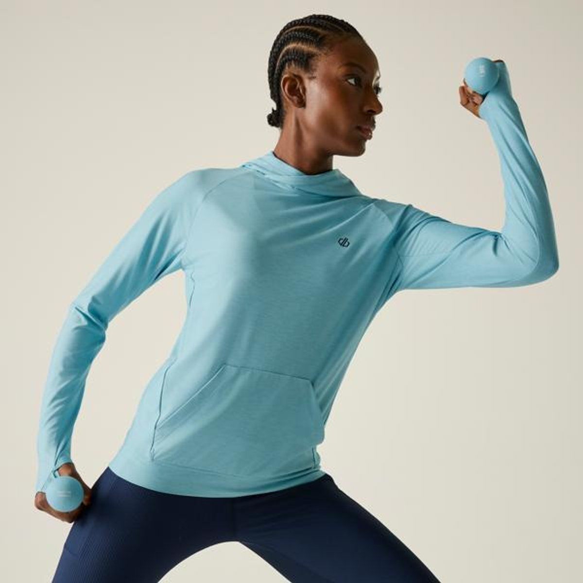 Leichter Sprint City Performance-Hoodie