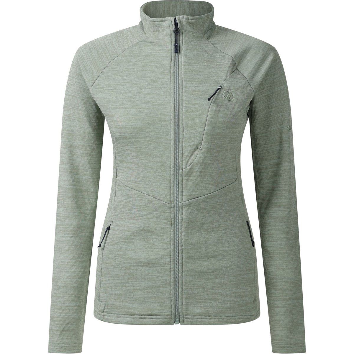 Thermische Stretch-Performance-Jacke mit Reißverschluss