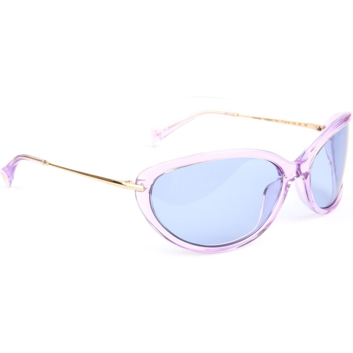 Elegante übergroße ovale Sonnenbrille