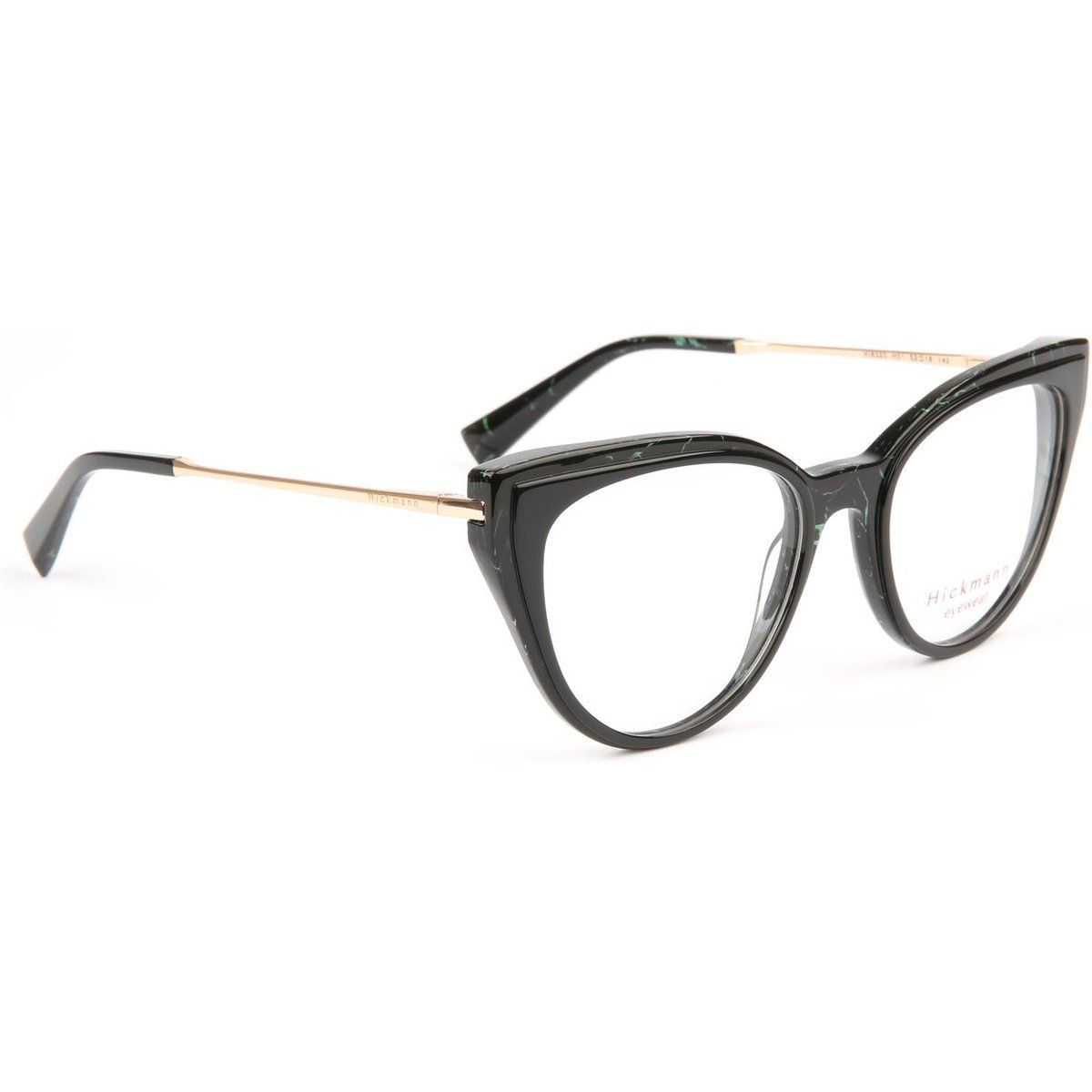 Elegante Cat-Eye Brillenfassung in Marmor-Optik