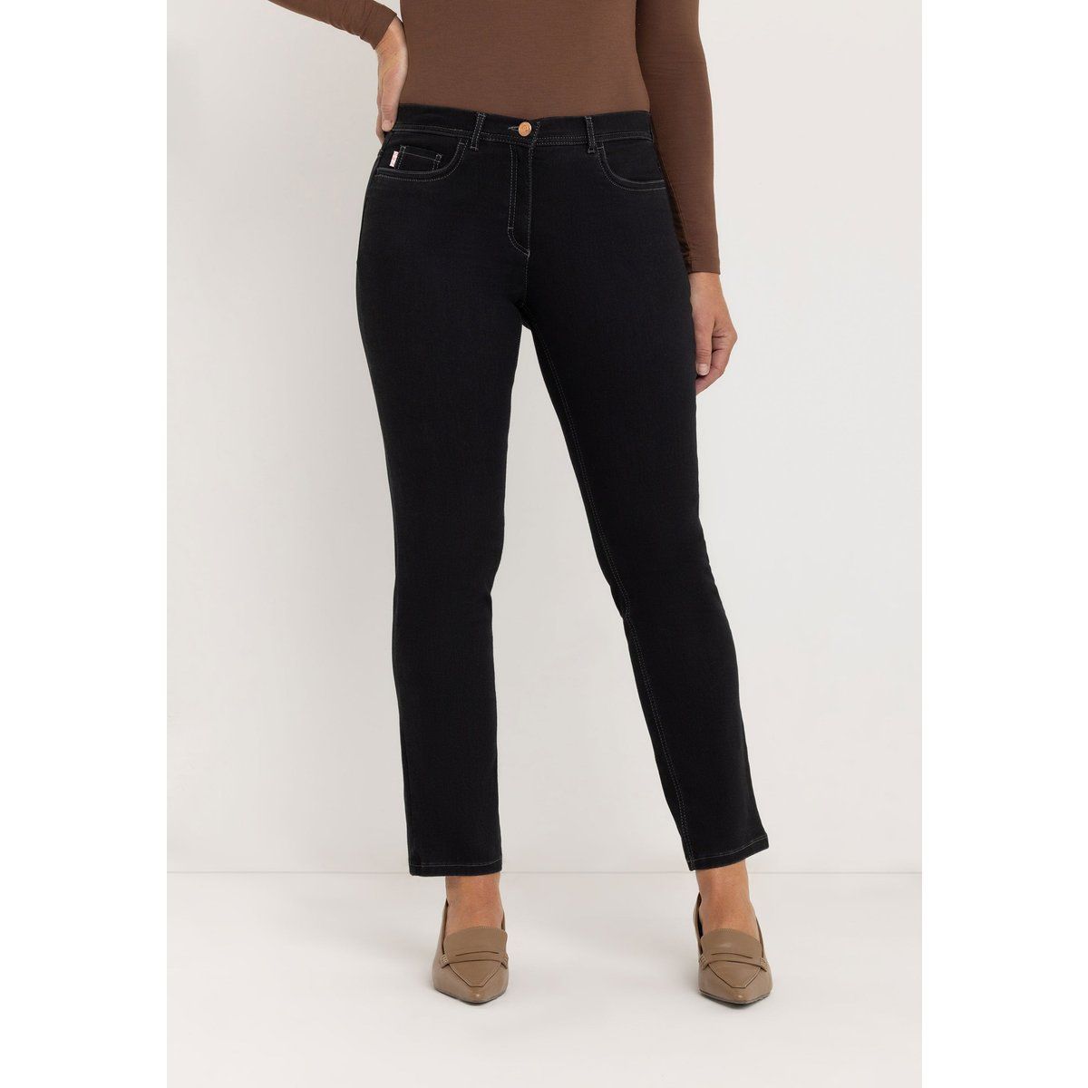 Elegante Slim-Fit-Hose mit Stretch