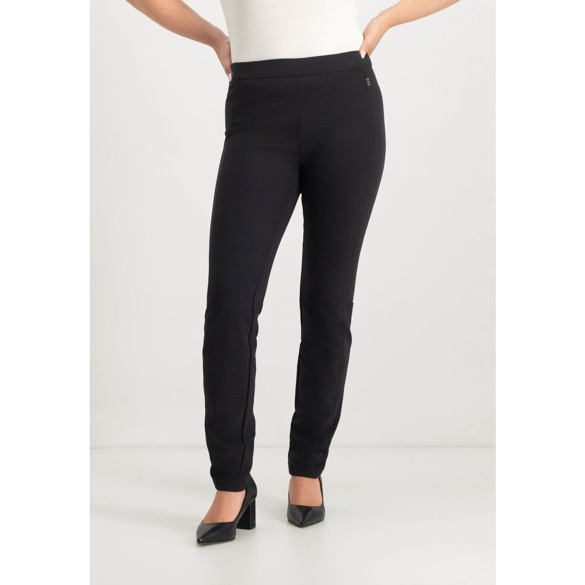 Elegante Slim-Fit Techno-Stretch-Hose